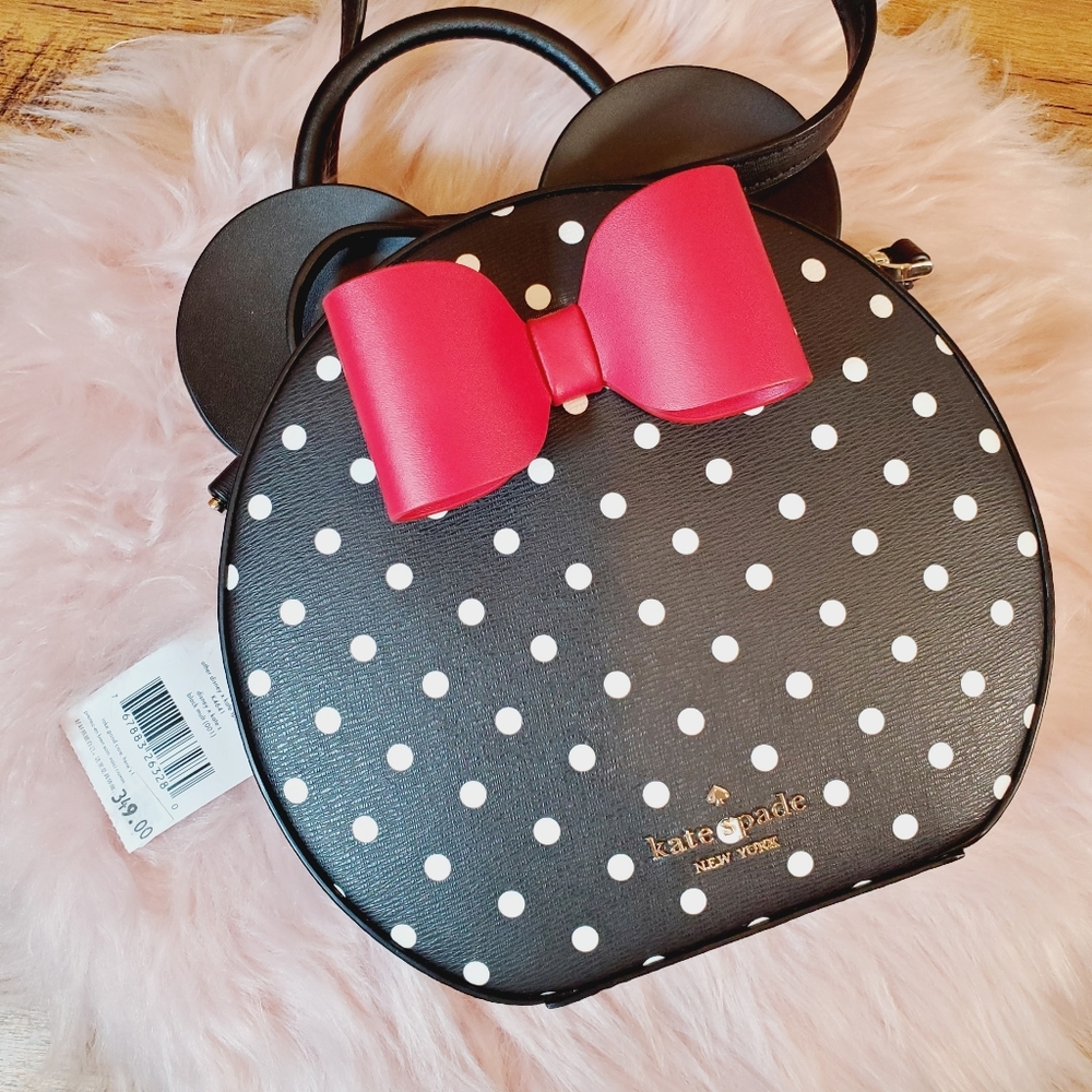 Other Disney kate spade new York Minnie mouse canteen crossbody with beads black